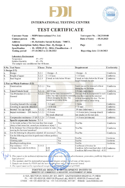 Test Certificate